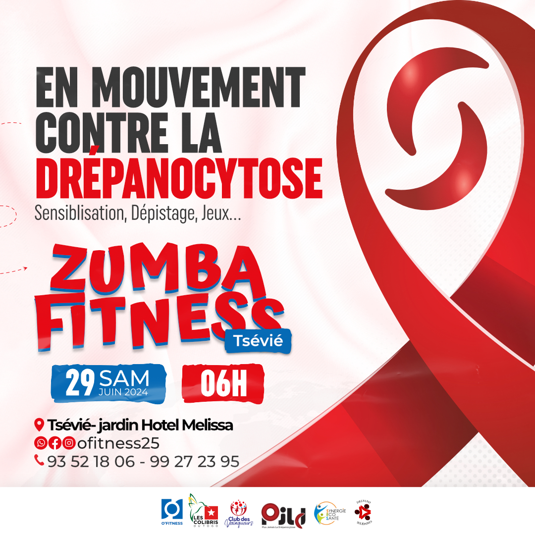 En mouvement contre la drépanocytose — Juin 2024